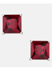 Diamant L'éternel Ohrringe aus 585 Weißgold mit Rubin