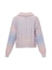 Sookie Damen Strickjacke in BLAU PINK