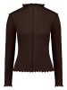 Zero  Langarm-Shirt unifarben in Chocolate Plum