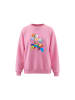 IZIA Women Sweatshirt in Pink
