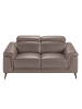 Angel Cerdá Relax-Sofa 6106 in Nerz / Schwarz
