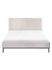 Beliani Doppelbett CORIO in Weiß - (W) 153 x (H) 101 x (L) 219 cm