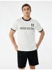 KOTON TSHIRT SS in Ekru