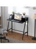 HOMCOM Schreibtisch in Schwarz 84L x 45B x 85H cm