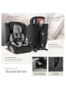 tectake Autositz Emely ab 15 Monaten von 76 bis 150 cm, Belastbarkeit 36 kg, dunkelgrau/
