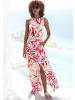 LASCANA Maxikleid in rot bedruckt