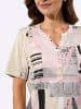 WITT WEIDEN Kurzarmshirt in hortensie-sand-bedruckt
