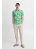 CASUAL FRIDAY Kurzarmhemd CFAnton S flower printed in Grün