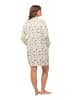 Ulla Popken Homewearkleid in kreide