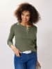 Heine Langarmshirt in khaki