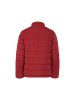 RAIDO Herren Wattierte Steppjacke in Dunkelrot