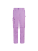 Trollkids Zipp-Off-Trekkinghose Slim Fit Oppland in violet sorbet/graphite