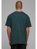 Mister Tee Mister Tee Männer Upscale Magazine Oversize Tee in bottlegreen