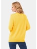 GOLDNER Uni Merino-Cardigan Langarm in gelb