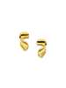 usha WHITE LABEL Women Earrings With Butterfly Clutch in Gold