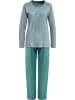 REDBEST Single-Jersey Schlafanzug in jade