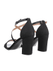 Ital-Design High-Heel Sandalette in Schwarz