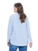LAURASØN Poloshirt in azurblau
