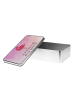 Mr. & Mrs. Panda Metalldose Flamingo Stolz mit Spruch in Aquarell Pink