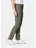 GOLDNER Kurzgröße:  Bequeme Hose LOUISA COMFORT+ in schilfgrün
