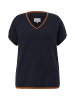 s.Oliver Strickpullover kurzarm in Blau