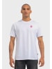 OLDSKULL T-Shirt Retro Cherry Chaser Logo Graphic in White