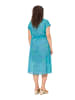 Ulla Popken Kleid in tiefes aqua
