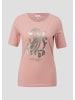 s.Oliver T-Shirt kurzarm in Pink