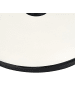 Beliani Zubehör für Sonnenschirme CANZO in Weiß/Schwarz - (W) 54 x (H) 40 x (L) 54 cm