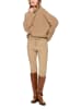 MARC CAIN COLLECTIONS Rollkragenpullover Knitted in Germany in Tannin