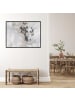 WALLARENA Bild mit Rahmen Frau in Beige
