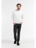 DreiMaster Herren Sweatshirt in Wollweiss
