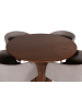 ebuy24 Essgruppe Bianca 21 Braun 110 x 110 cm