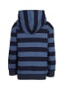 Band of Rascals Kapuzenpullover " Striped " in blau