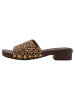 Tamaris Pantolette in COGNAC LEOPARD