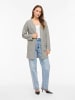 Vila Strickjacke in Light Grey Melange