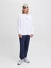 Jack & Jones Langarm-T-Shirt in White