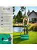 tectake Gartenrolle, 60 cm Arbeitsbreite, Ø 31 cm, mit 50 l Füllvolumen