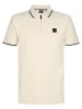 Petrol Industries Kurzarm-Poloshirt Volante in Weiß