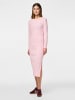 Pieces Midikleid in Roseate Spoonbill