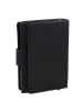 Greenburry Nappa Kreditkartenetui RFID Schutz Leder 8 cm in black