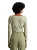 Marc O'Polo Ringel-Longsleeve regular in multi/ smooth sage