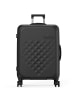 rollink Vega 360 faltbarer 4-Rollen Trolley M 65 cm in black