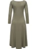ragwear A-Linien-Kleid Appero Long in Olive