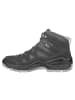 LOWA Wanderstiefel SIRKOS EVO GTX MID in anthrazit/eisblau
