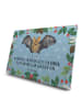 Mr. & Mrs. Panda Tee Adventskalender Fledermaus Flügel mit Spruch in Eisblau