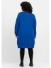 sheego Sweatkleid in royalblau