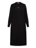 CARTOON Strickkleid mit Kragen in Schwarz