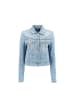 Versace Blau Baumwolle Denim Jacke