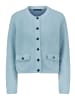 Betty Barclay Strick-Cardigan mit aufgesetzten Taschen in Blue Fog
